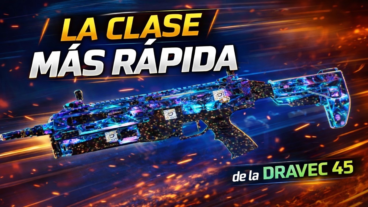 Usando la clase más rápida de la Dravec 😮: Ranked Black ops 7