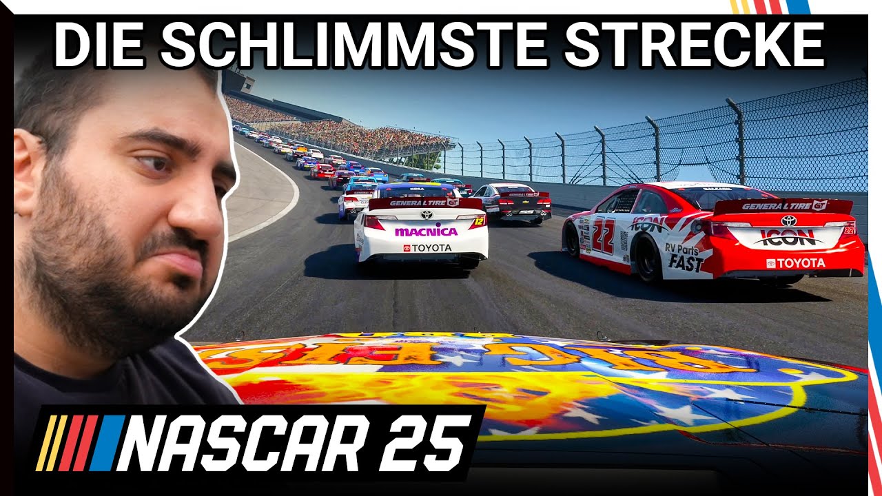 THE ROCK IST ÜBELST BUCKELIG 😱 NASCAR 25 KARRIERE #4