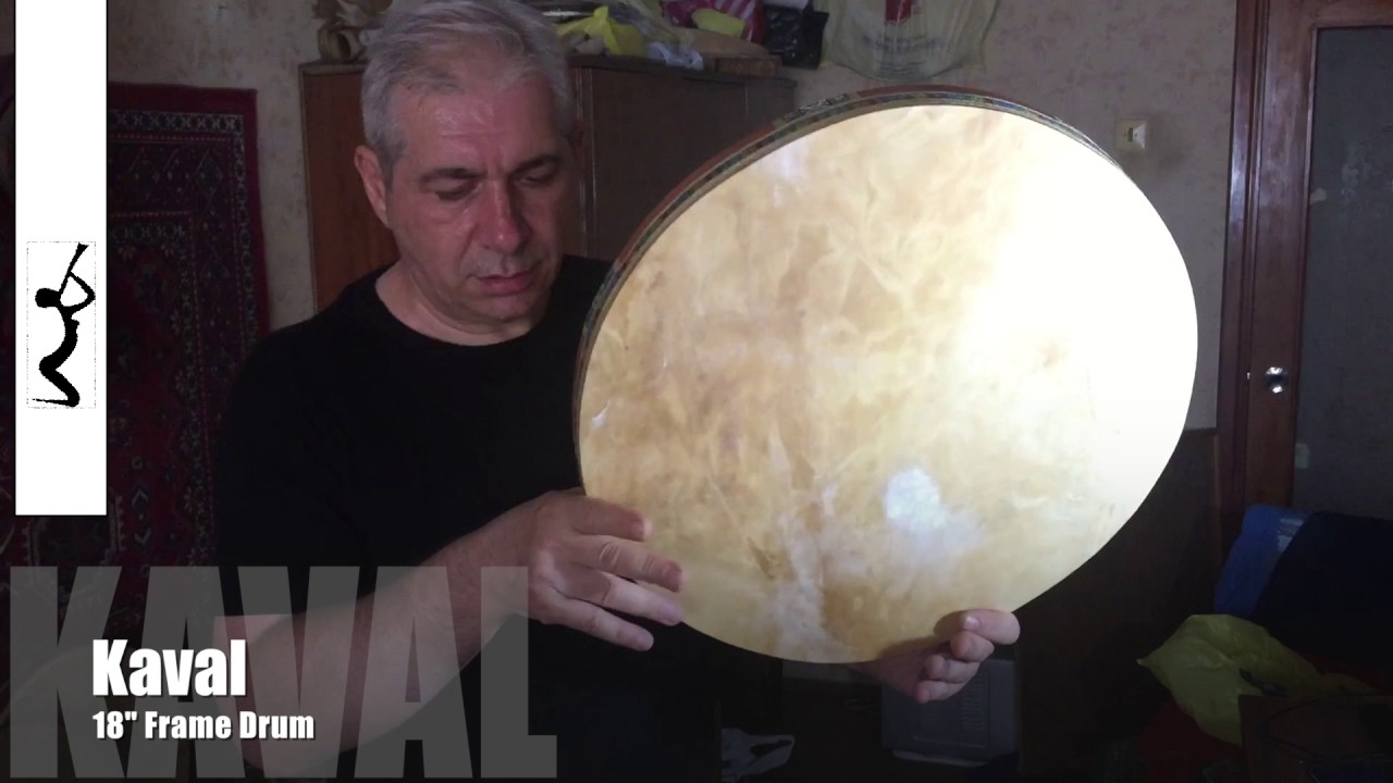 Kaval 18 inches Pro Frame Drum - ethnictune com