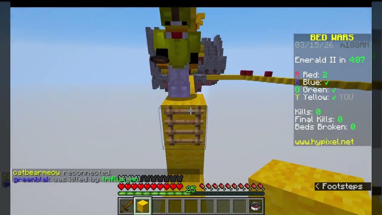 Trapping in bedwars XD