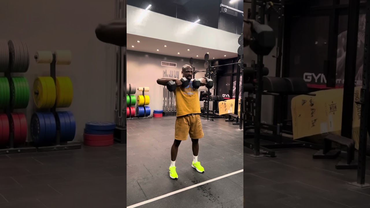 Dumbbell 💪🏽 and body weight training 