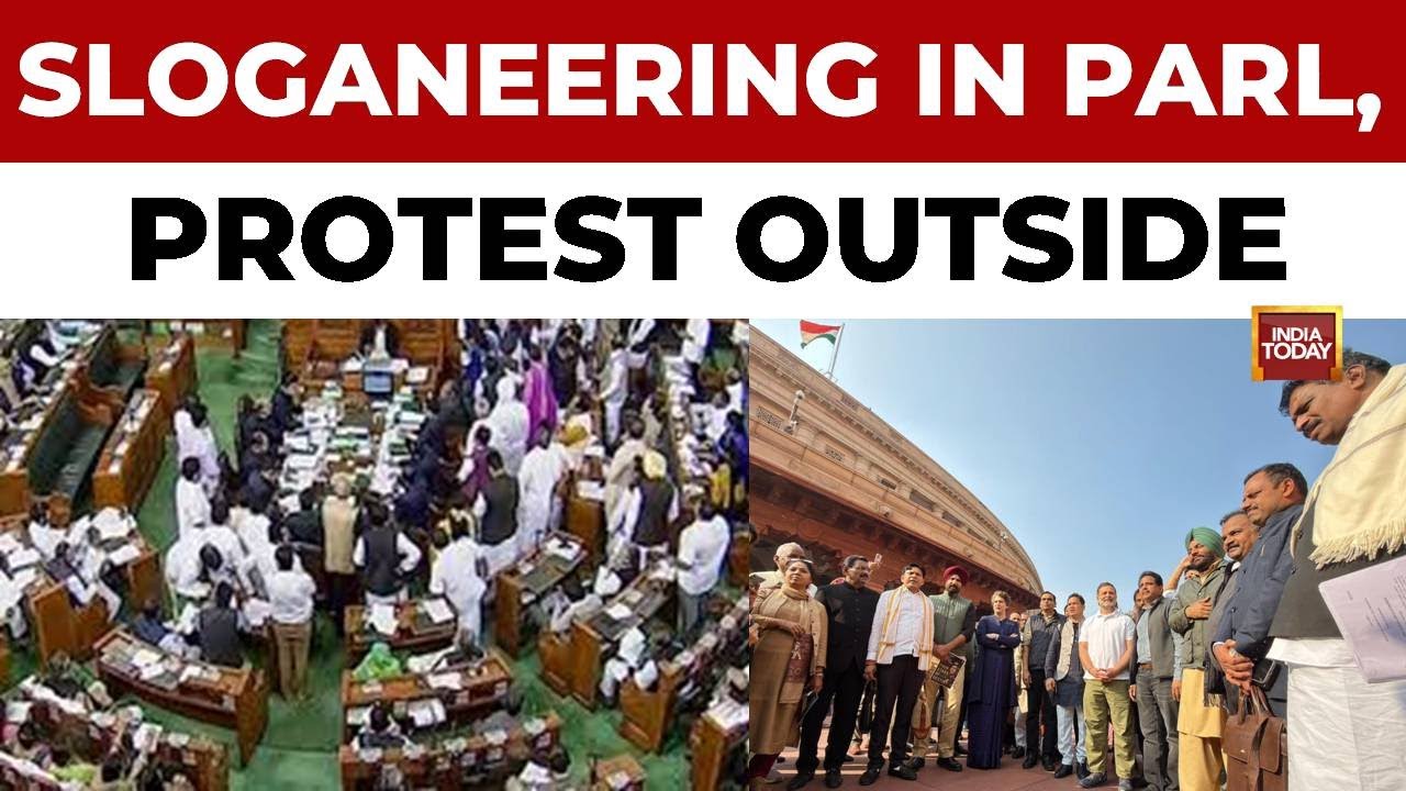 Lok Sabha Adjourned Amid Ruckus Over MP Suspensions And Opposition Protests At Makar Dwar