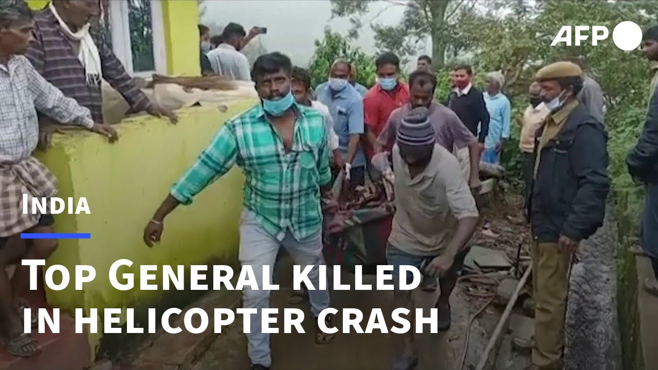 India defence chief among 13 dead in helicopter crash | AFP
