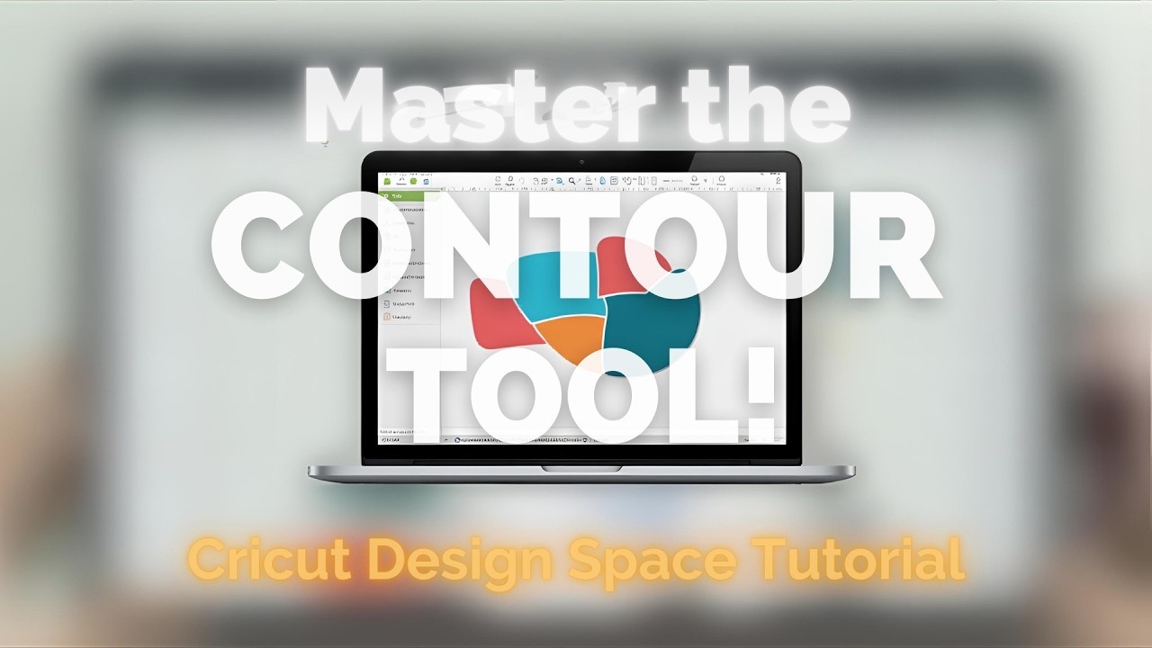 Easy way to separate letters that are merged together using the Contour Tool Cricut Design Space