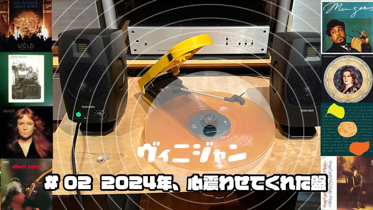 ヴィニジャン動画#02「2024年、心震わせてくれた盤」の巻