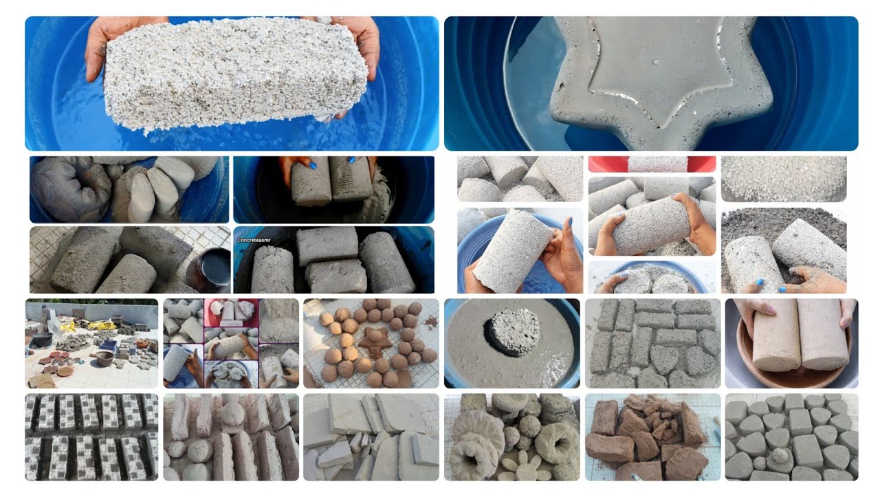 All in One Texture Mixing Crumbling ASMR | Ultimate Gritty • Powder • Stone Satisfaction