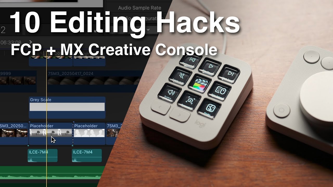 Supercharging my Final Cut Pro Workflow &ndash; Logitech MX Creative Console