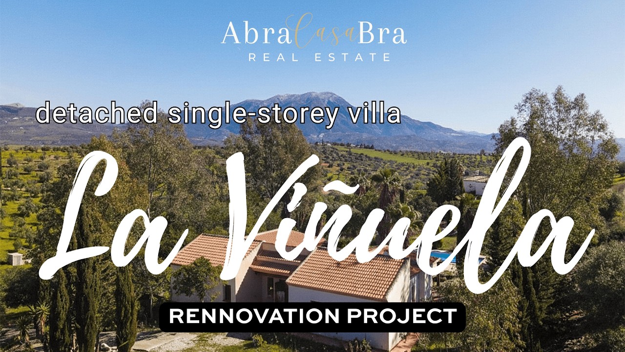 Renovation Project in La Viñuela, Axarquia, Andalusia!