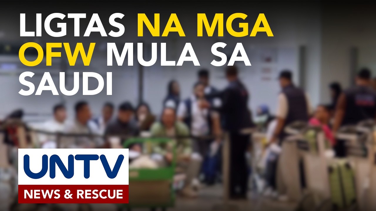 19 OFWs mula sa Saudi Arabia, naiuwi na; 6, natulungan ng UNTV Action Center