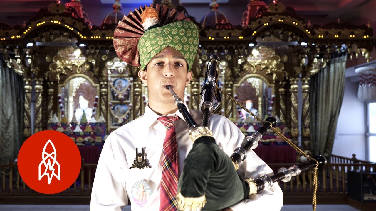 The Hindu Bagpipers of New Jersey
