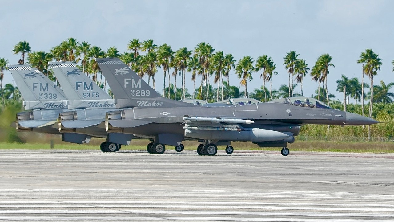 Fini-Flight Farewell | 93rd FS “Makos” F-16 Vipers at Homestead!