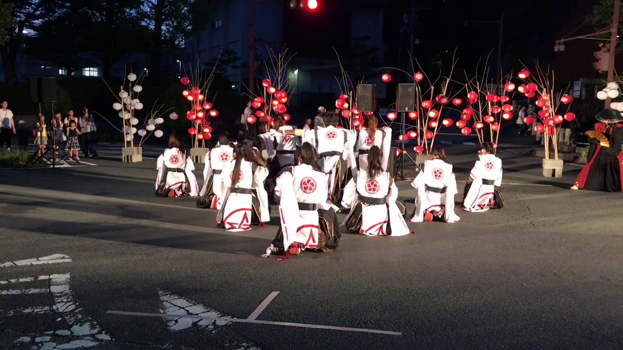 山口ちょうちん祭り 2018 太宰府まほろば衆 壬帝
