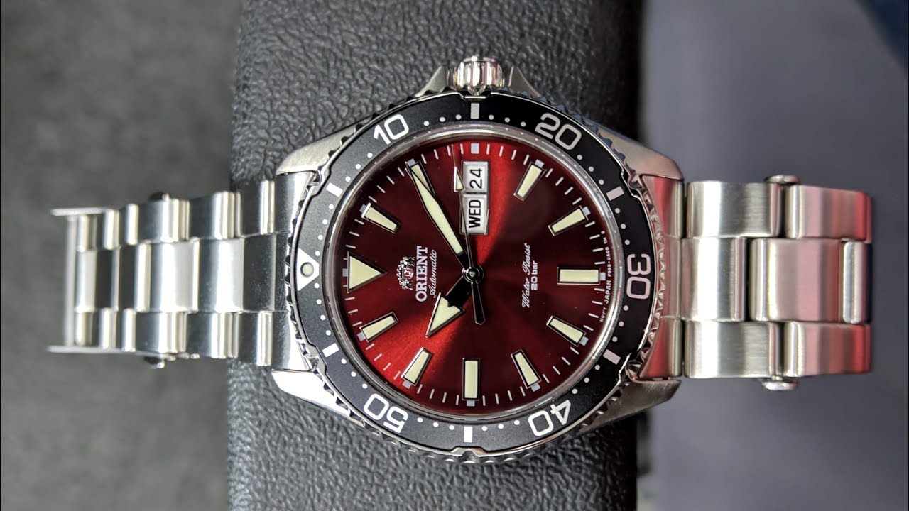 Orient Kamasu Review - Red Dial Automatic Watch RA-AA0003R19B
