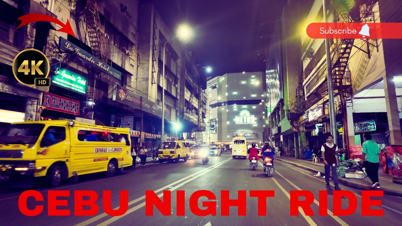 Cebu City Night Ride Vlog 2026 – Best Motorcycle Adventure!
