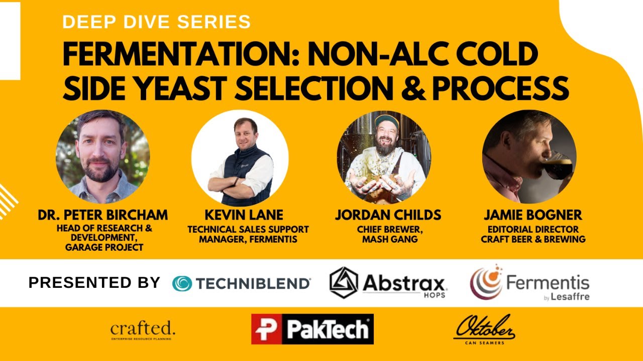 Fermentation: Non-Alc Cold Side Yeast Selection & Process