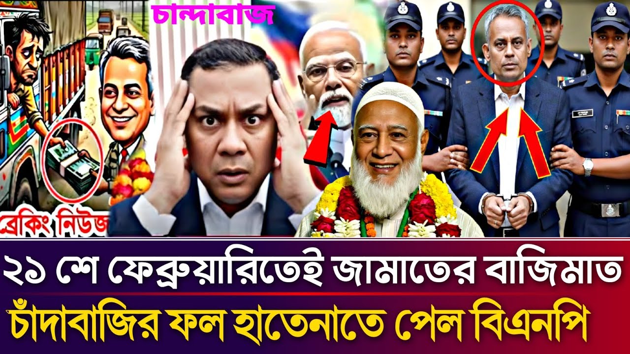 Ajker Bangla Khobor 21 Feb 2026 | Bangladesh Latest News #jamunatv​​ #dr_younus​​ #bnpnews​​ #bnp​​