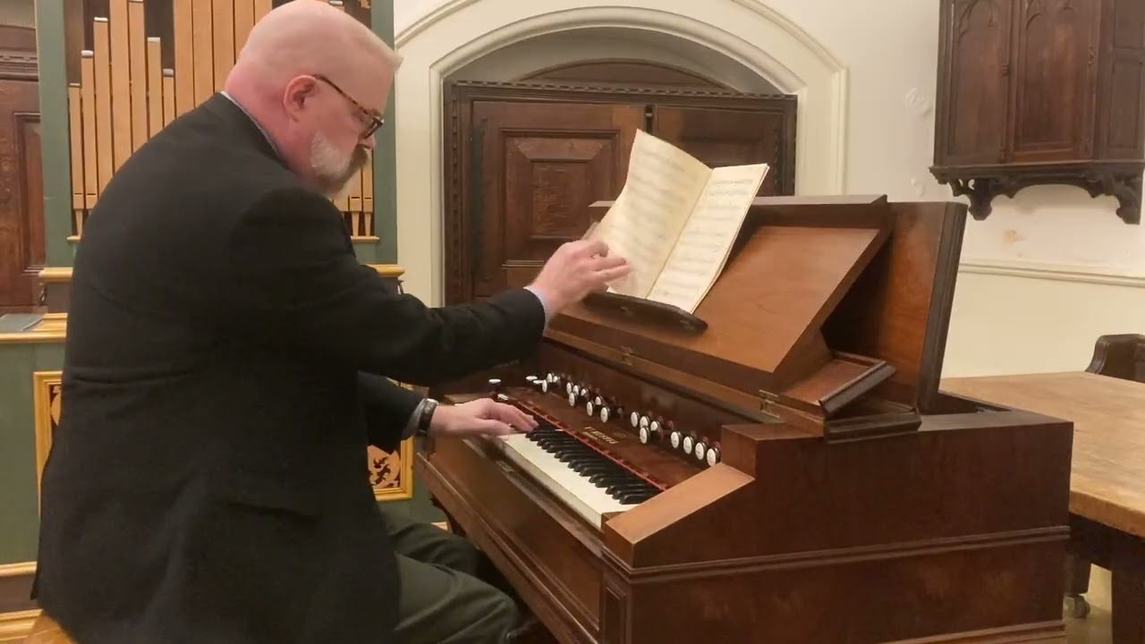 TRITANT:  Offertoire de St. Hubert, played on Mustel harmonium
