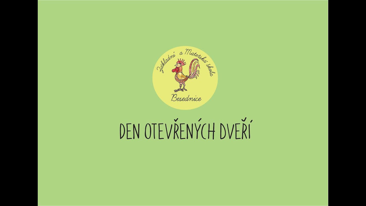 Den otevřených dveří - ZŠ a MŠ Besednice