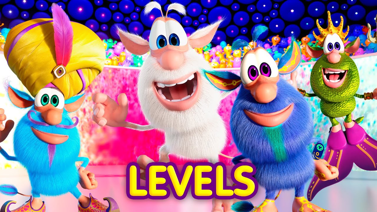 Booba - Video musical 💫 Levels (cover de Avicii)  ⭐  Dibujos Animados Divertidos para Bebés