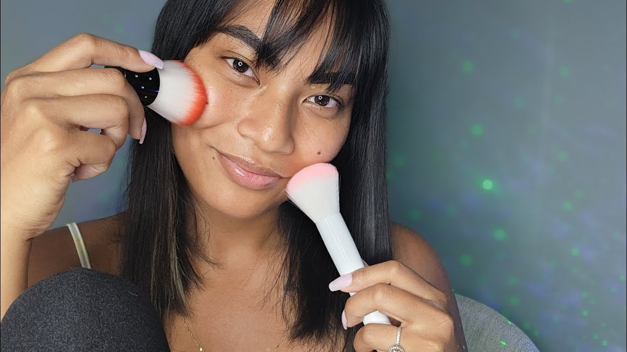 Brushing Your Face To Help You Fall Asleep