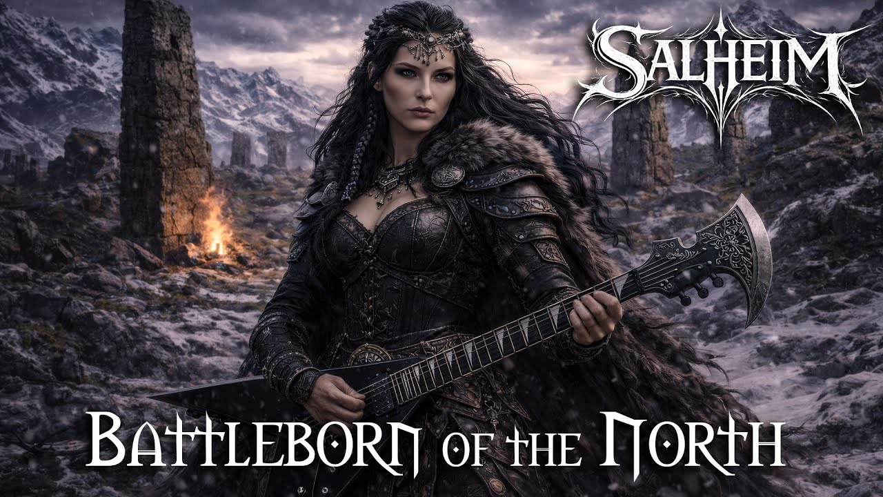 BATTLEBORN OF THE NORTH – 1 Hour Nordic Viking Violin Metal | Epic Norse Folk Music