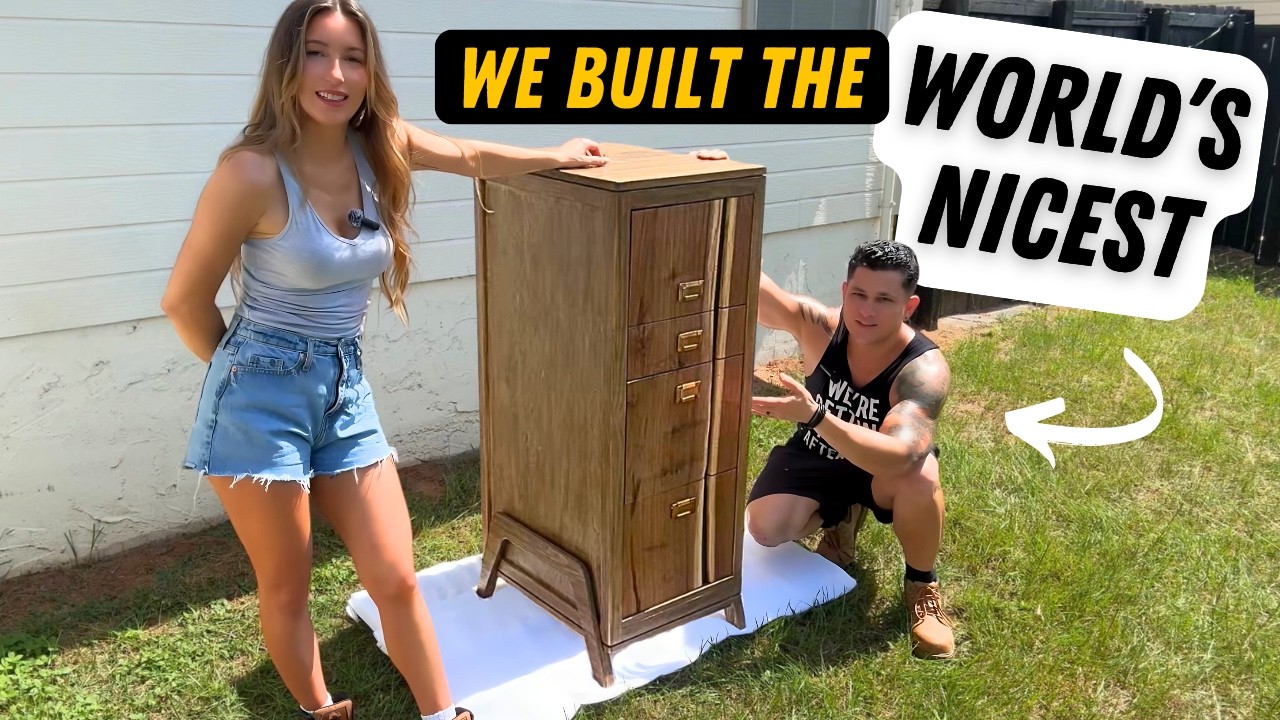 DIY FILING CABINET with WALNUT DRAWERS l P2 of 2