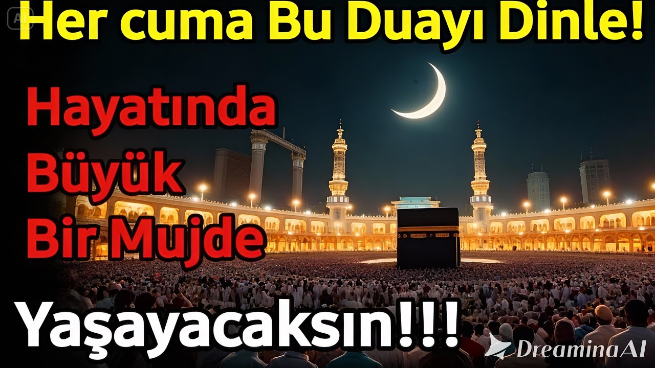 ✨️Her Cuma Bu Duayı Dinle! Hayatında Büyük Bir Müjde Yaşayacaksın ✨️🤲