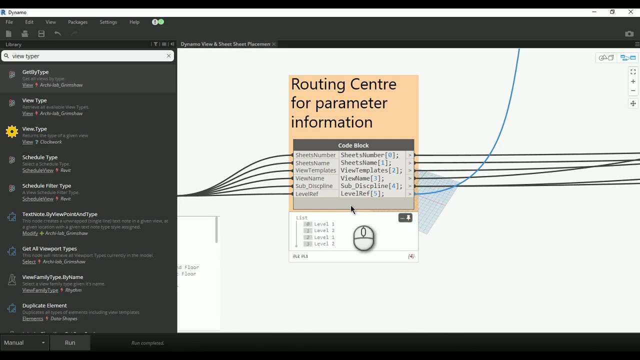How To: Leverage Dynamo to Create views and sheets - Update