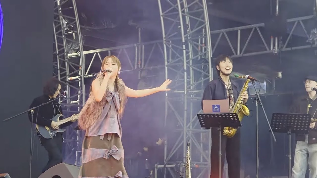麗英 x 翻騰 Fountain de Chopin - Clockenflap 2025 演出片段 live fancam