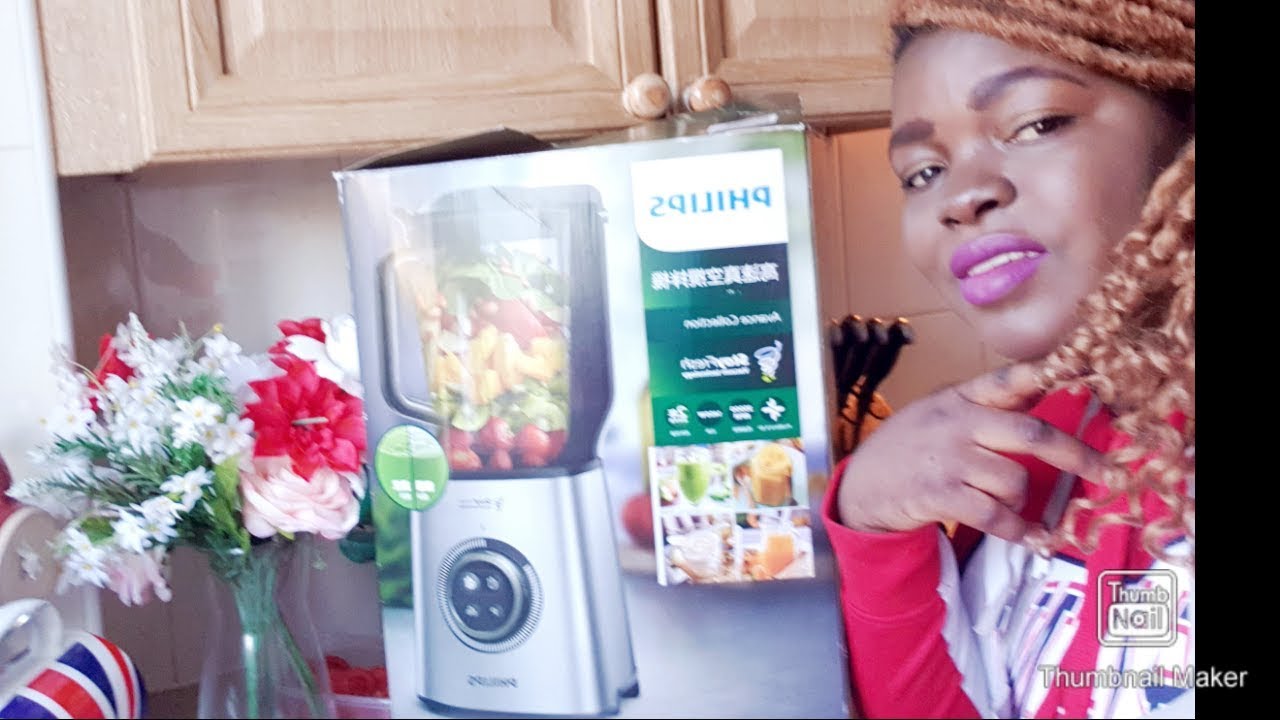 HOW TO USE Phillips High speed vacuum blender Avance collection HR3752 #unboxing