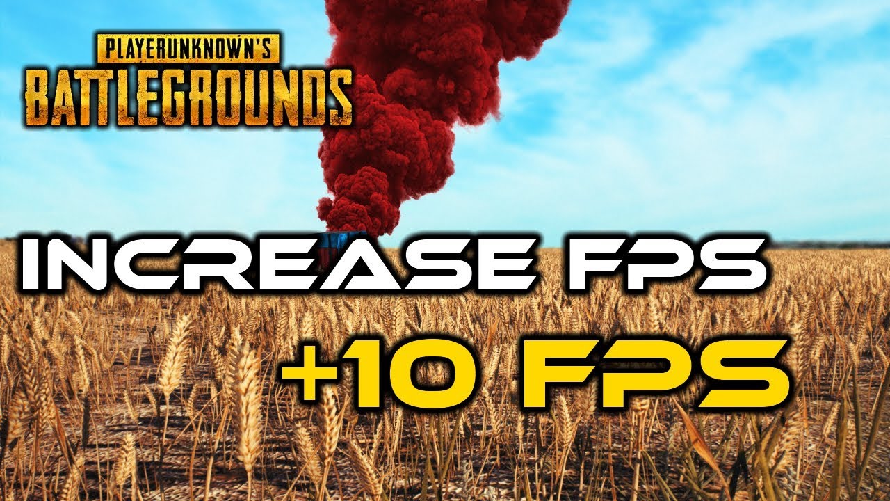 FPS BOOST PUBG 2017 (Not Clickbait)