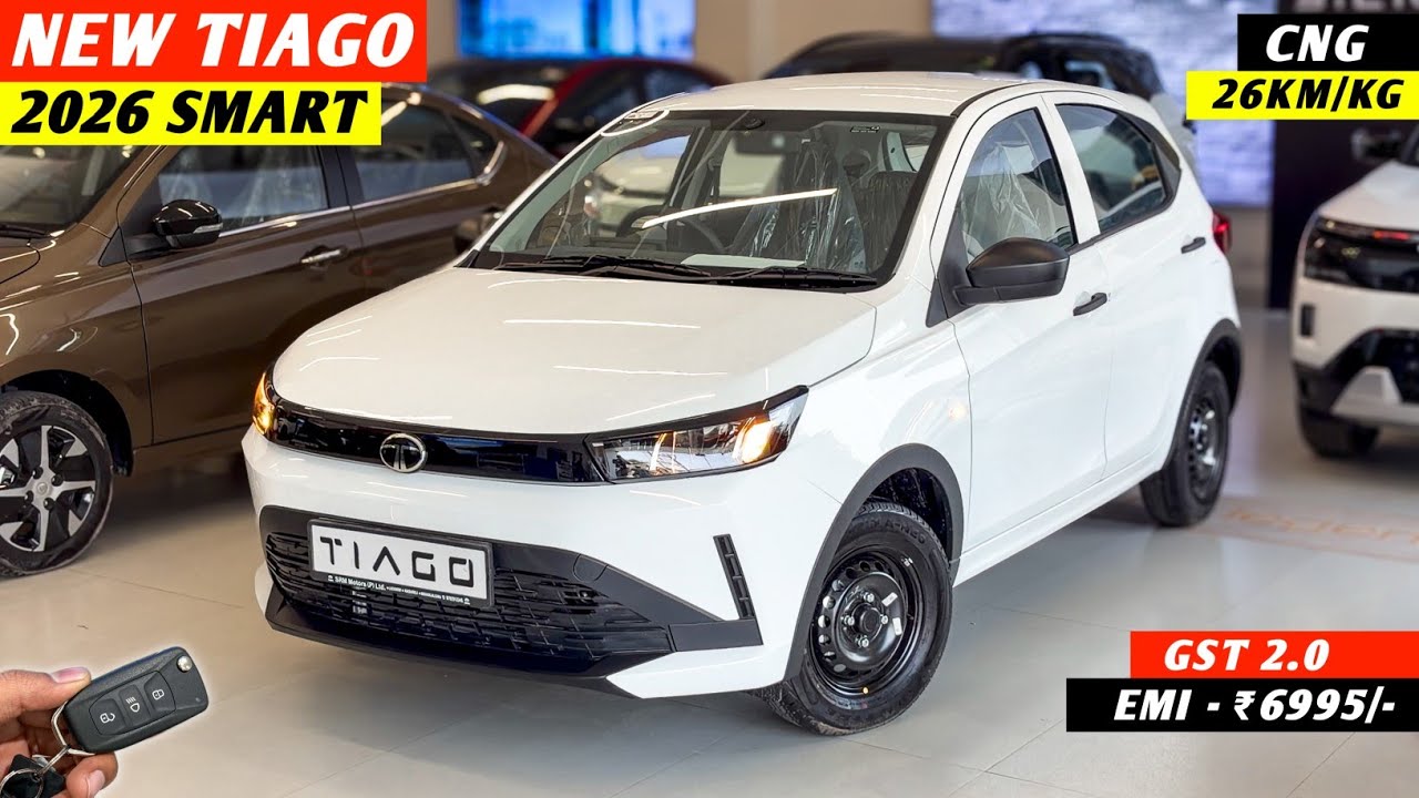 Tata Tiago Smart Base Model 2026 | Finance | On Road Price