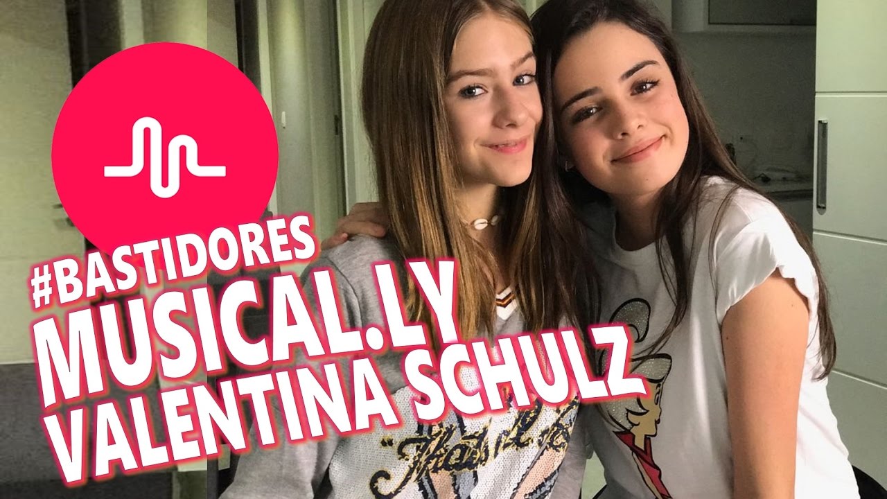 Bastidores de Musical ly com Valentina Schulz