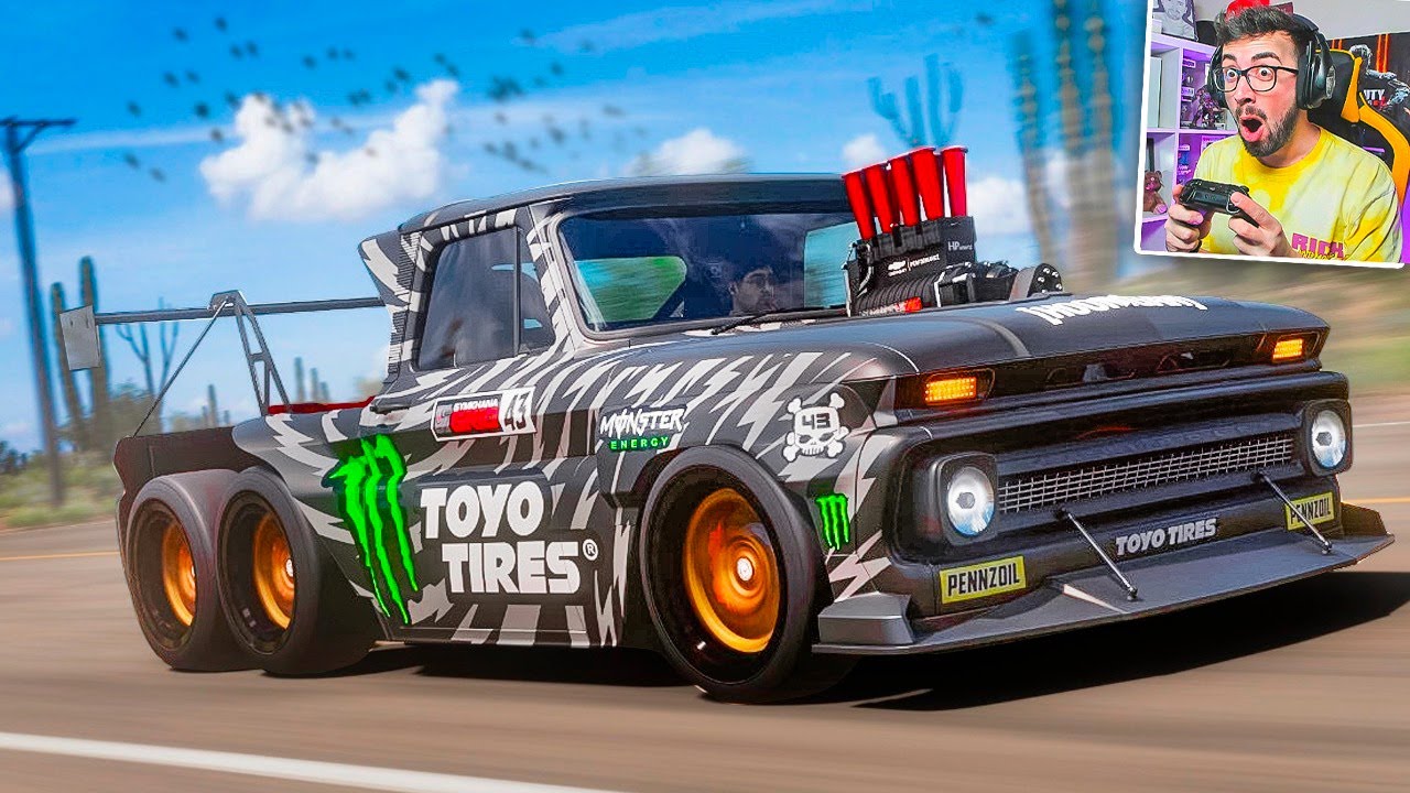 TUNEANDO un CHEVROLET C10 de 6 RUEDAS en FORZA HORIZON 5 😍