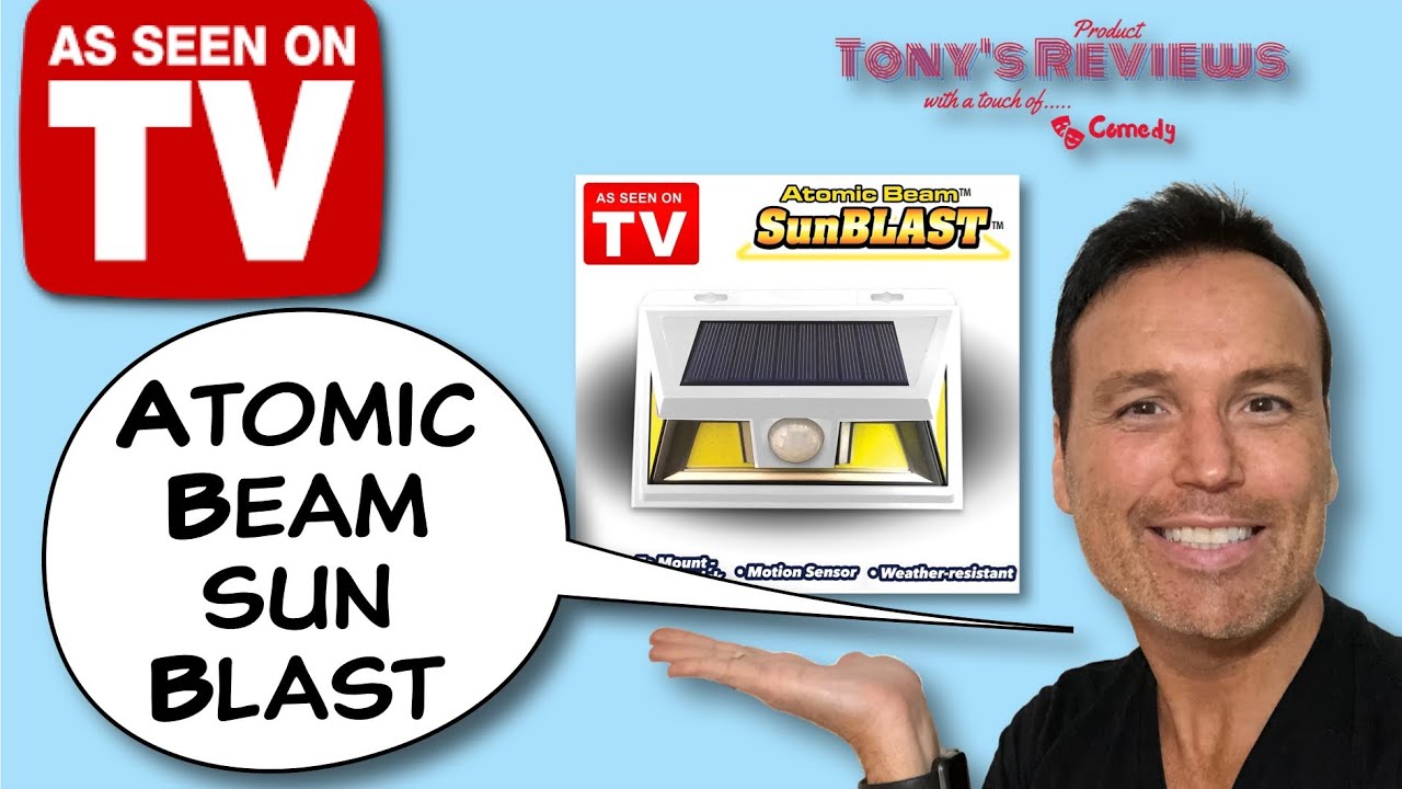 Does Atomic Beam Sunblast Really BLIND A Burglar?