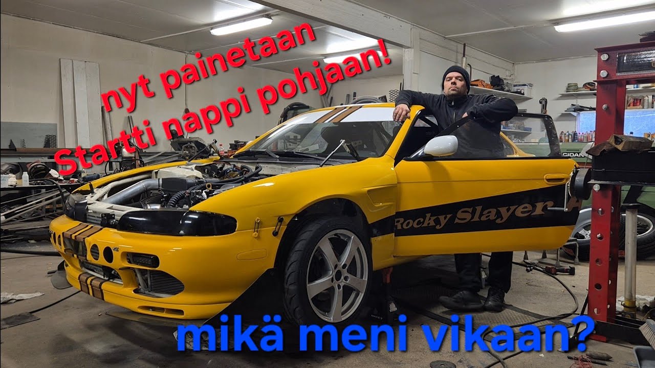 Drifting kilpurin ensimmäinen STARTTI! | Mikä meni pieleen, vai toimiko kaikki heti kerrasta?