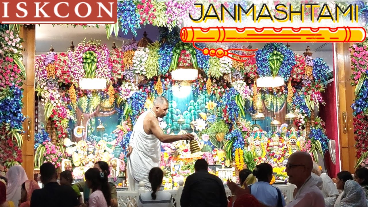 Iskcon Dwarka Delhi | Iskcon Temple Dwarka Delhi Vlog | Krishna Janmashtami Iskcon