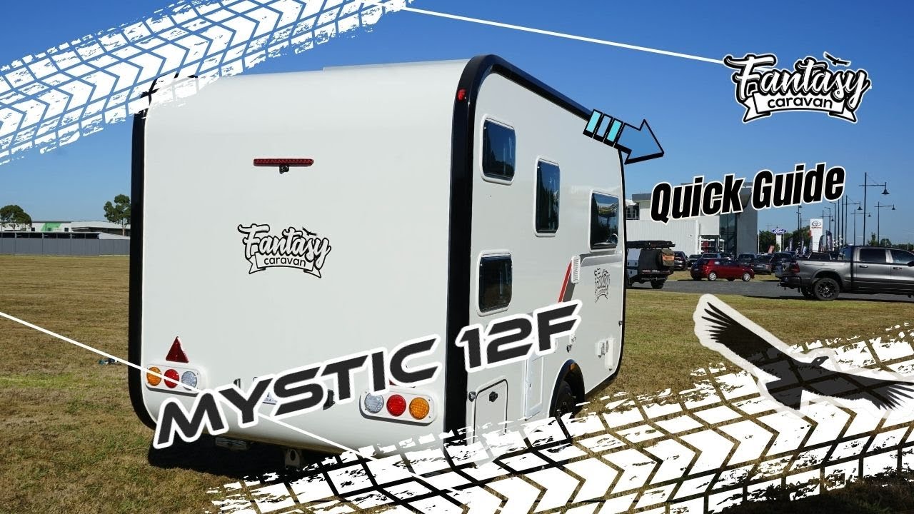 Небольшой легкий семейный автодом Mystic 12F длиной 12 футов.