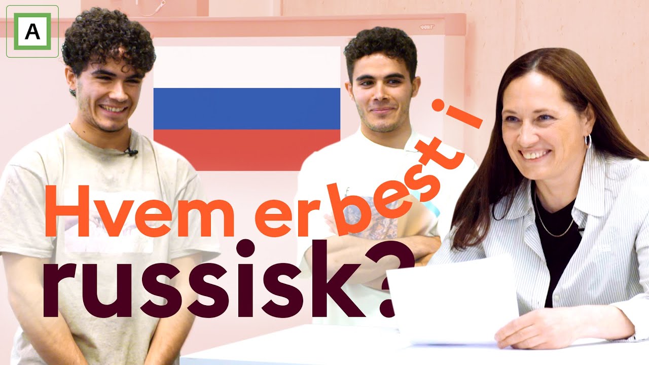 Hvem er best i russisk av Emil og Silas?
