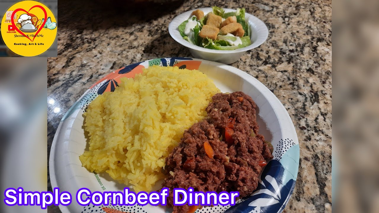 Ужин подан. Солонина с рисом и куркумой. #вкусно #готовим