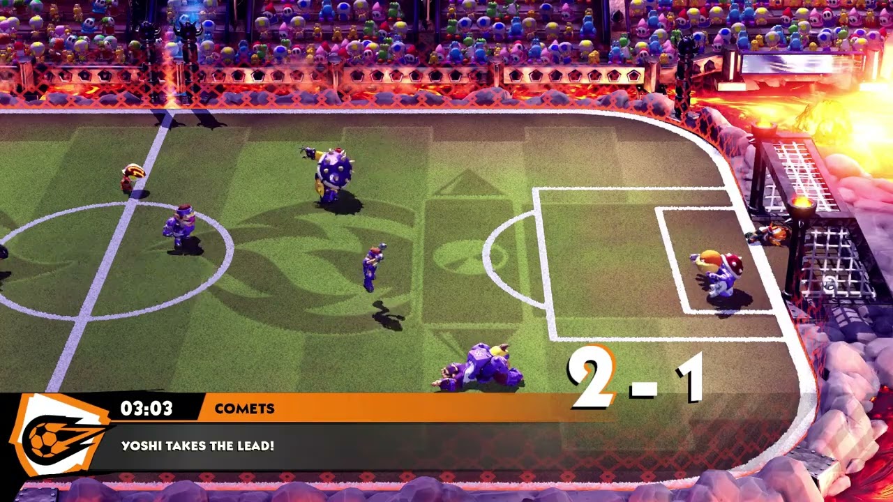 Mario Strikers: Battle League (Co-op, Galactic Mode - Speedrun WR [2P]) 1:30:39