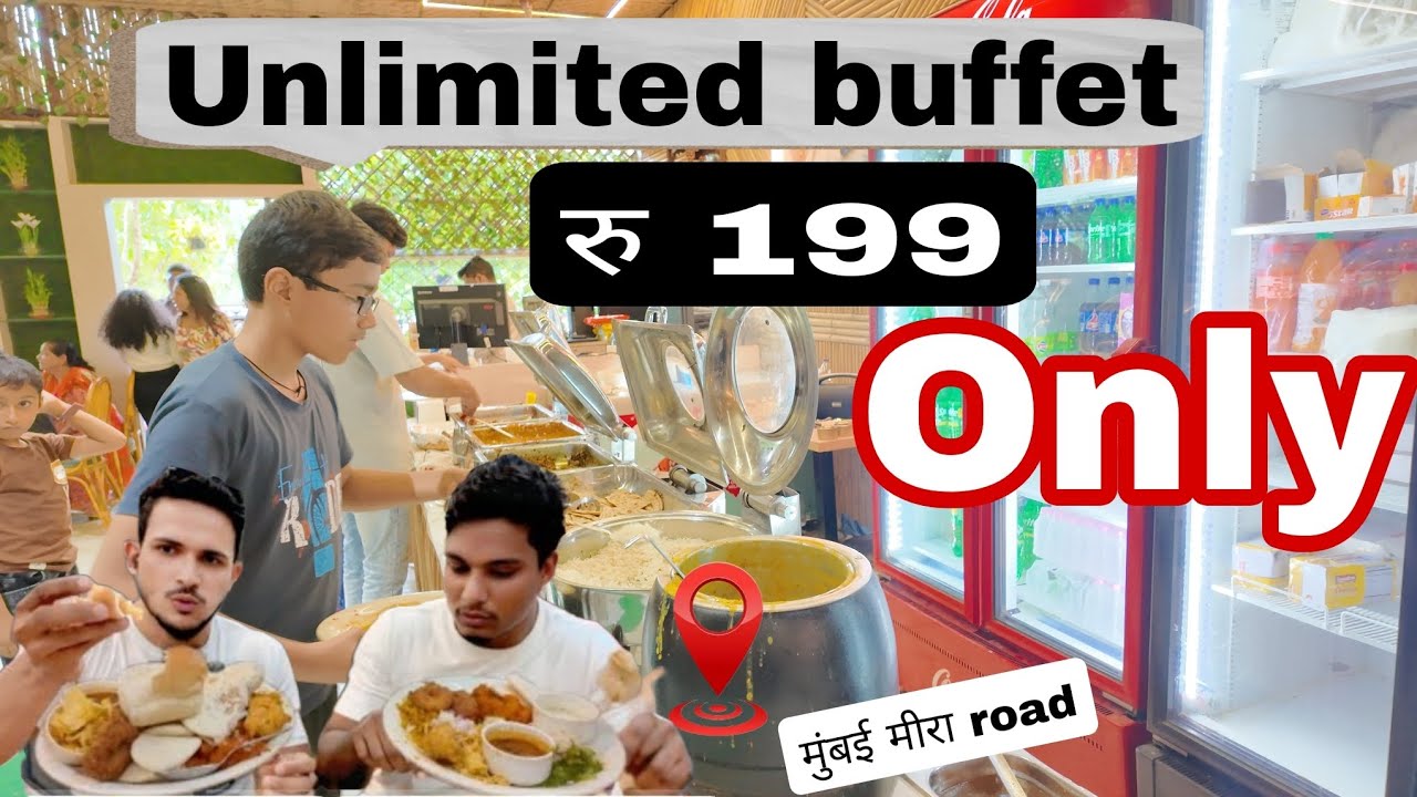 Unlimited buffet 199 only | All days' Buffet 😍 | Best buffet Near me