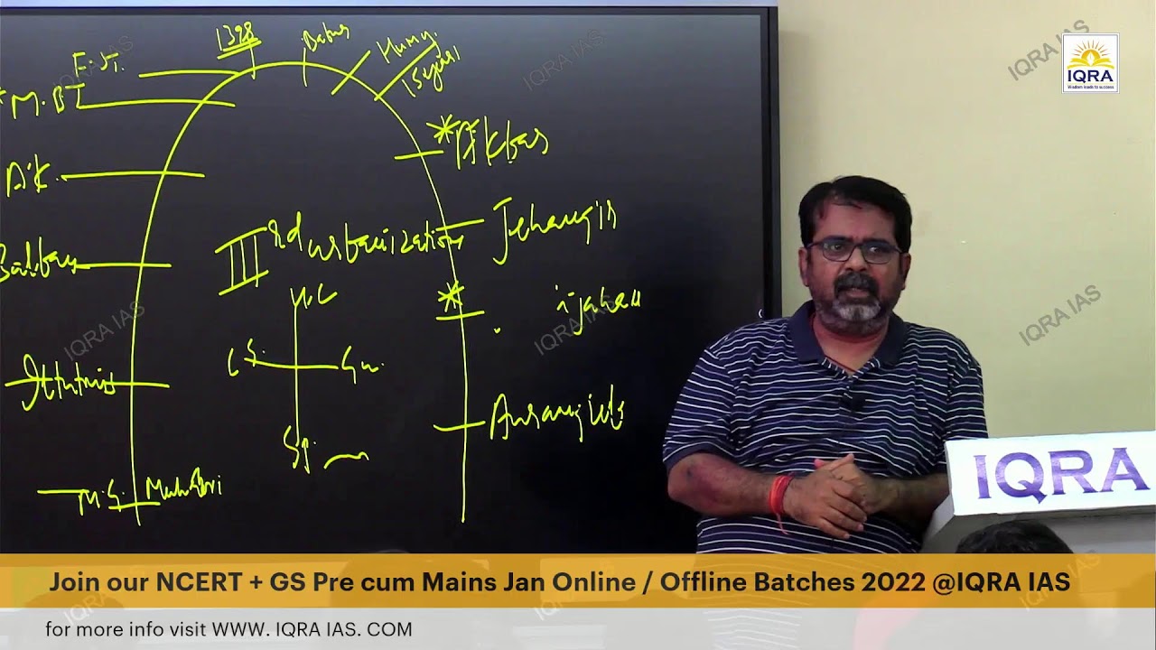 Ojha Sir Live Crash Course Lecture for Pre 2021 @IQRAIAS Kanpur