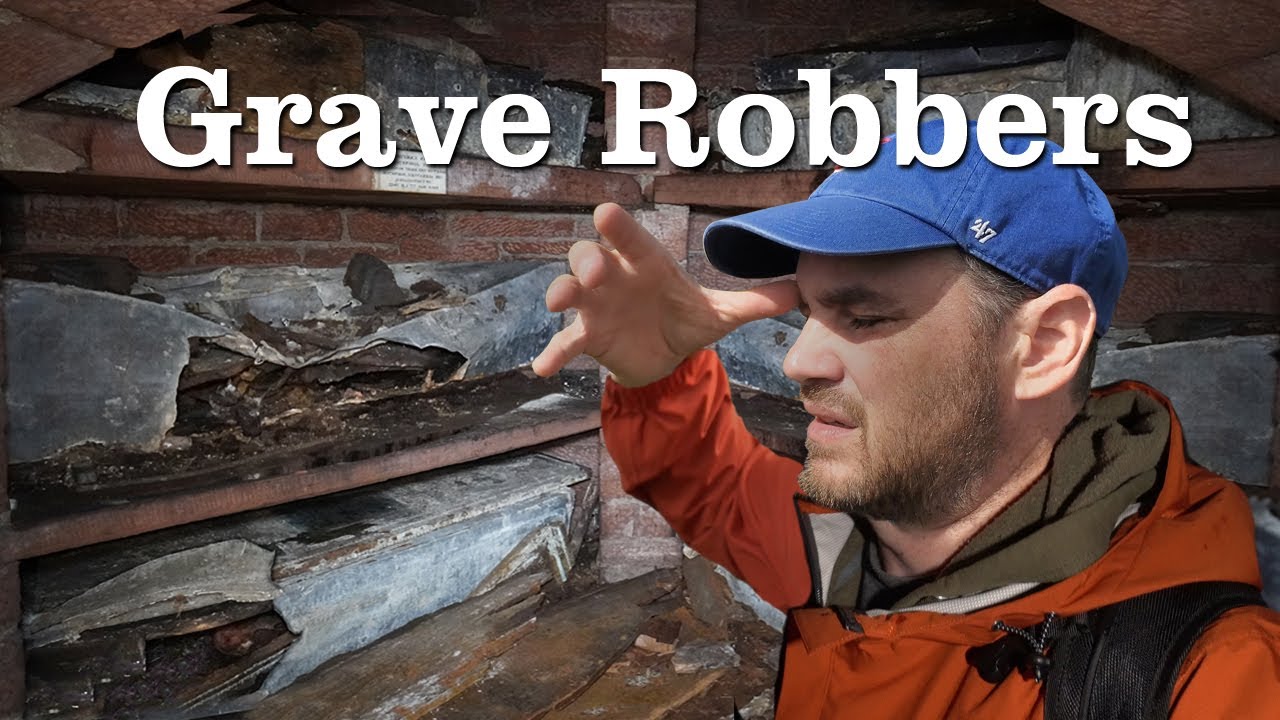 Abandoned Mausoleum - The Skeletal Remains Still Inside 