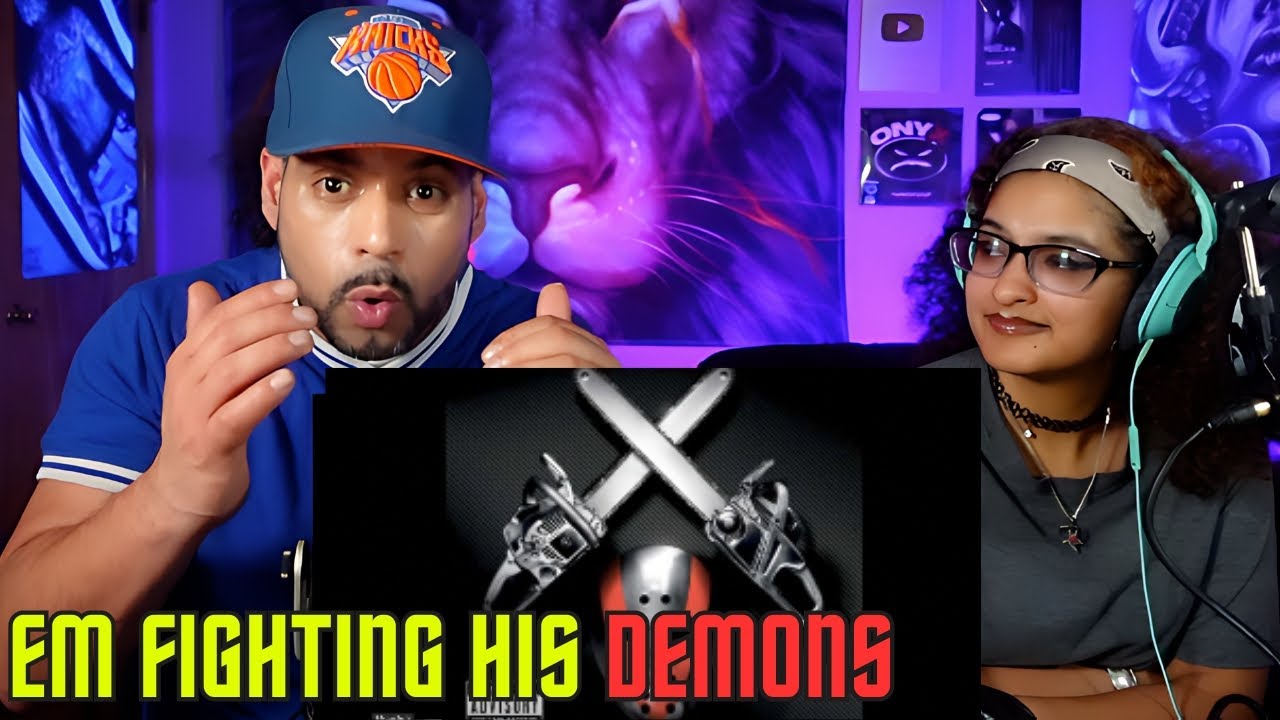 Eminem fine line He puts it all On DISPLAY (REACTION)