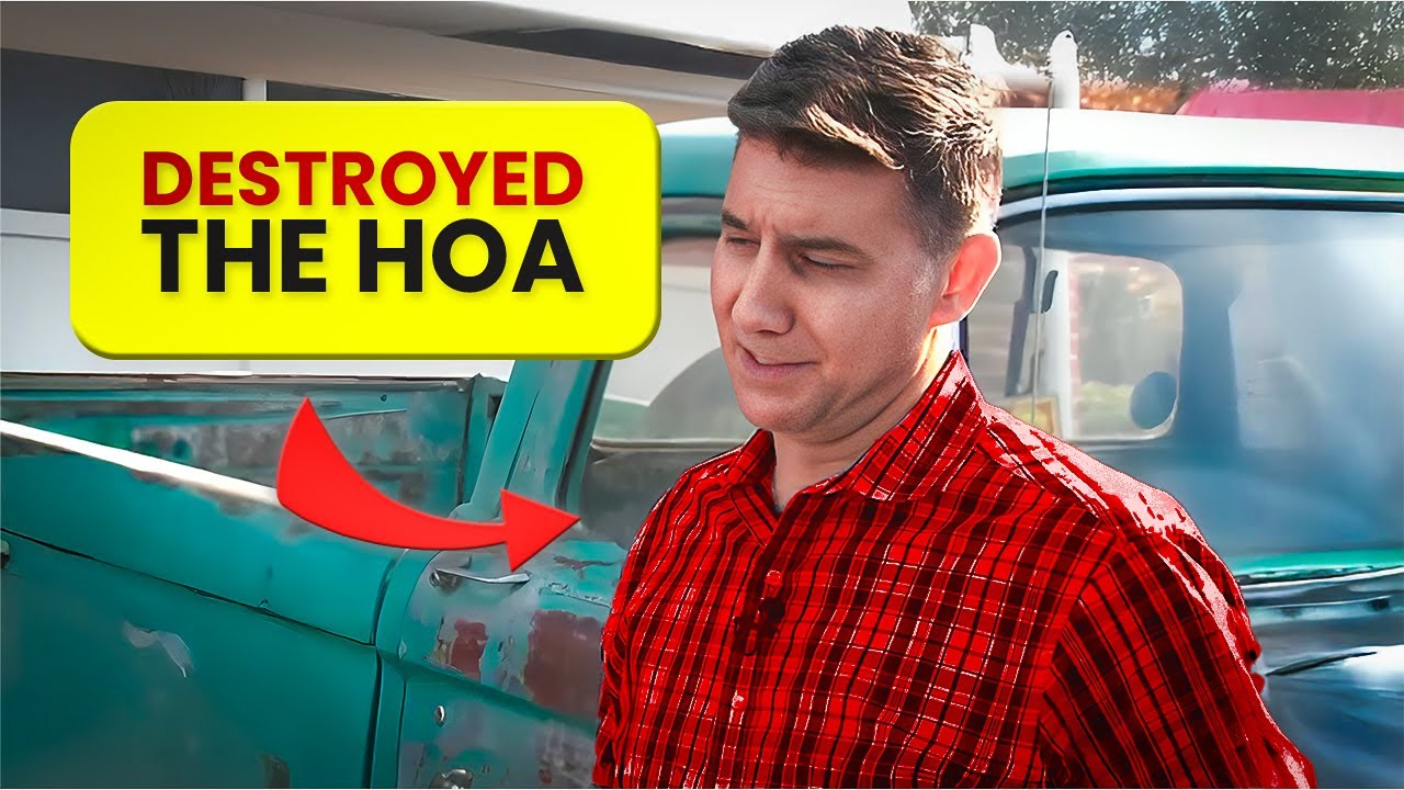 HOA Gets DESTROYED By A Classic Car