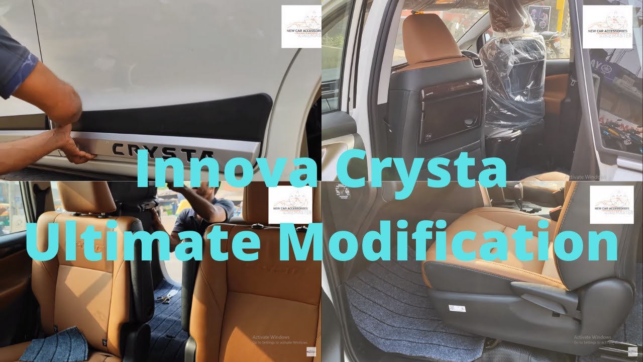 4K Innova Crysta 2021: Ultimate Modification | Luxury Interior Innova Crysta Modification