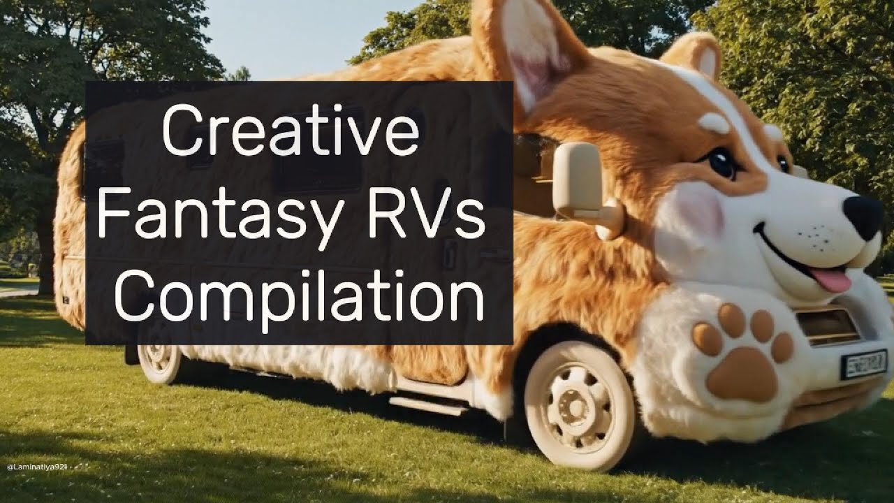Creative Fantasy RVs Houses on Wheels Compilation ✨ 