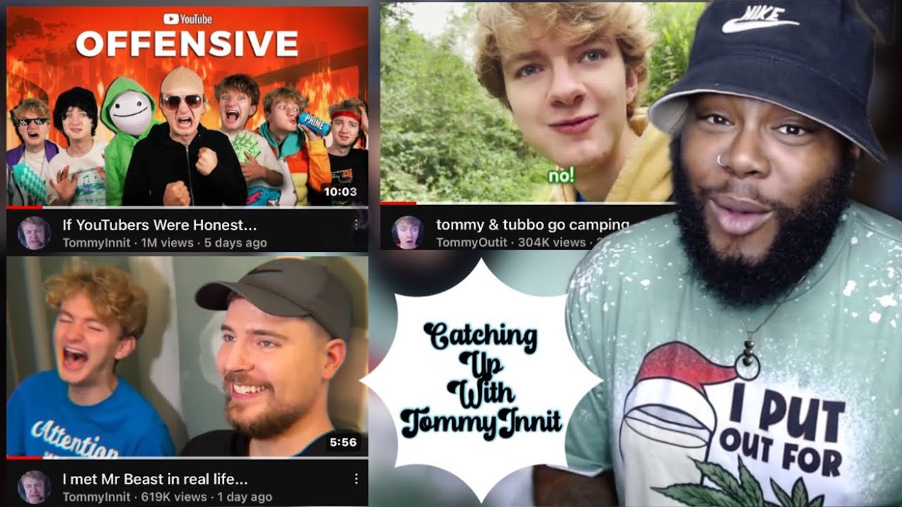 CATCHING UP ON TOMMYINNIT (If YouTubers were honest, Camping w Tubbo, & Meeting Mr Beast IRL)