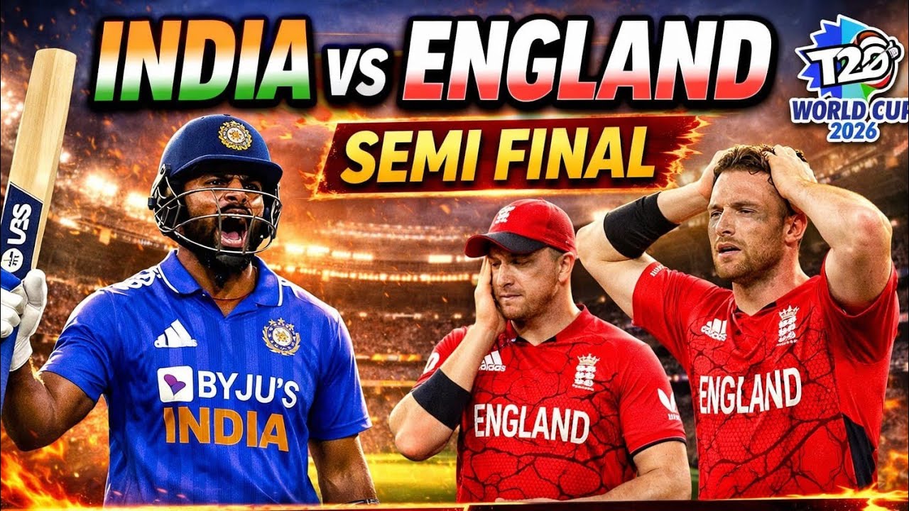 India Crush England 🔥 High Voltage Semi Final Drama!